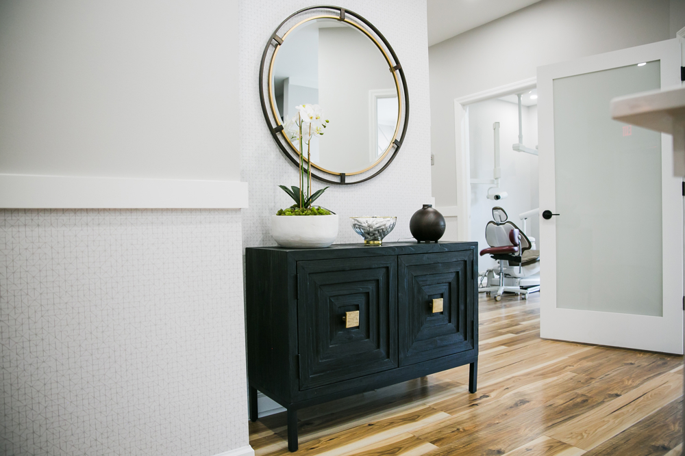 Welcoming reception area at Mars Hill Dental